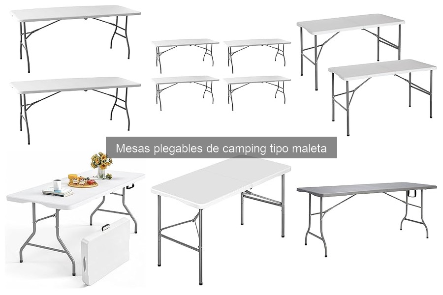Cómo instalar y usar una mesa plegable de camping