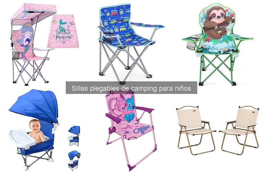 Cómo mantener y limpiar sillas de camping para niños