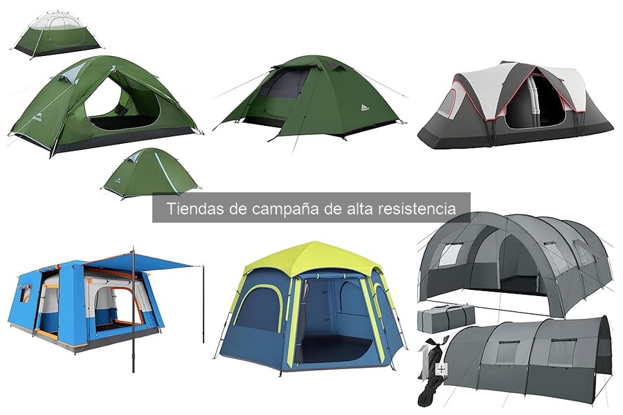 Cómo montar una tienda de campaña de alta resistencia