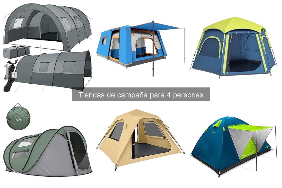Cómo montar una tienda de campaña para 4 personas fácilmente