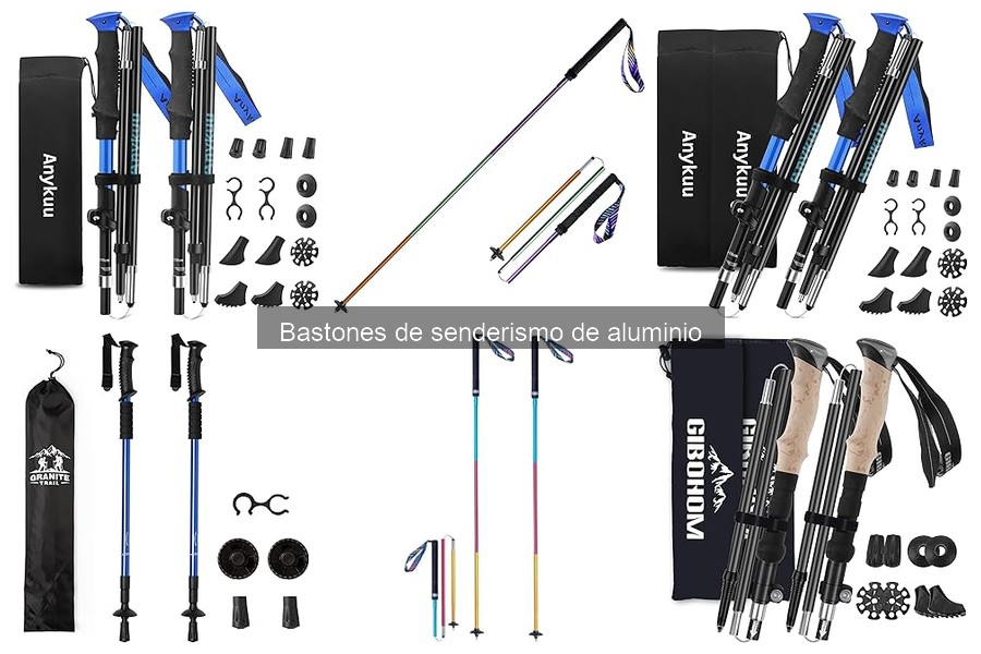 Cómo Usar Bastones de Senderismo de Aluminio Correctamente