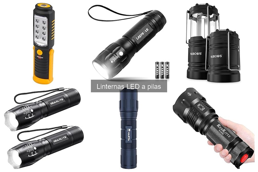 Cómo usar correctamente tu linterna LED a pilas