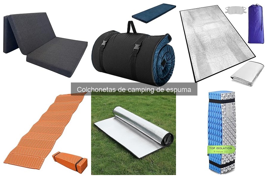 Cómo usar correctamente una colchoneta de camping de espuma