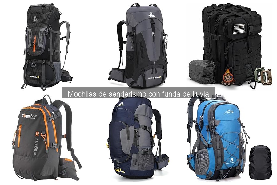Cómo usar la funda de lluvia en mochilas de senderismo