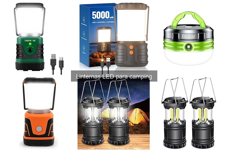 Cómo usar linternas LED para camping: consejos prácticos