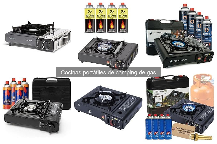 Cómo usar una cocina portátil de camping de gas de forma segura