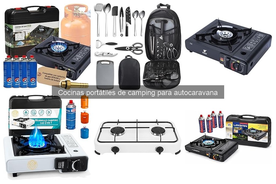 Cómo usar una cocina portátil en tu autocaravana