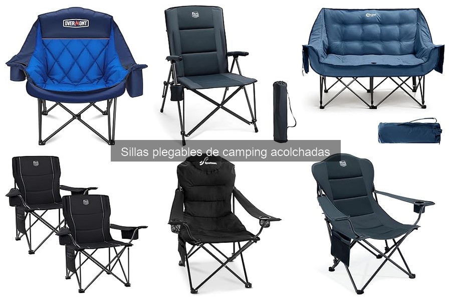 Cómo usar y ajustar sillas plegables acolchadas de camping
