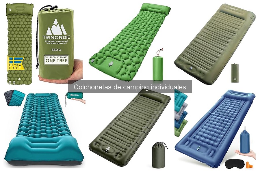 Cómo Utilizar Correctamente una Colchoneta de Camping Individual