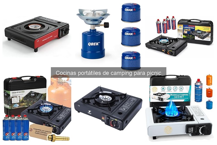Cómo utilizar una cocina portátil de camping en 5 pasos