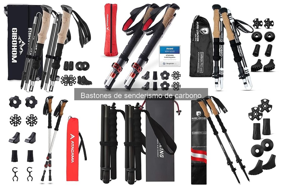 Comparativa: Bastones de Carbono vs. Aluminio para Senderismo