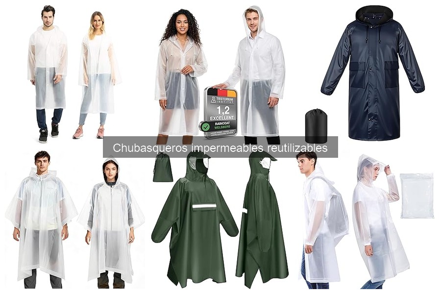 Comparativa: Chubasqueros desechables vs. impermeables reutilizables