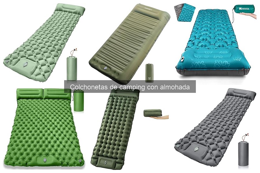 Comparativa: Colchonetas de Camping con y sin Almohada