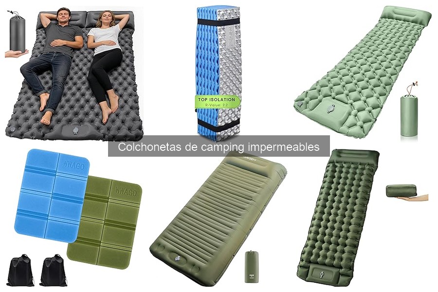 Comparativa: Colchonetas de Camping Impermeables vs Tradicionales