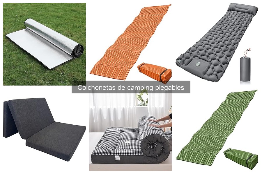 Comparativa: Colchonetas de Camping Plegables vs Otros Tipos