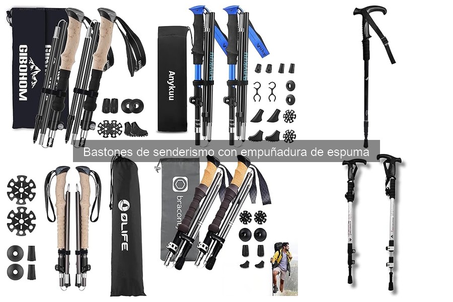 Comparativa de Bastones de Senderismo: Espuma vs Otros Materiales