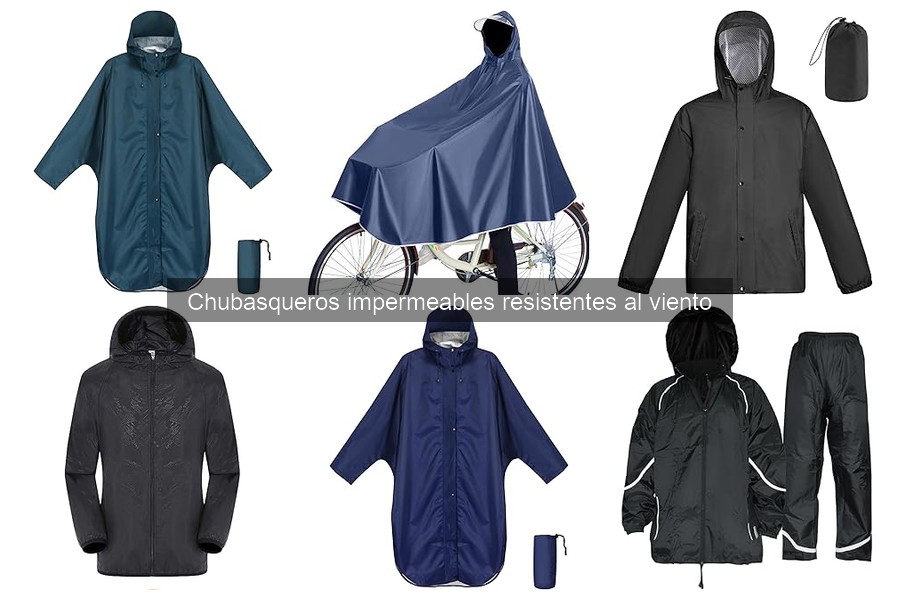 Comparativa de Chubasqueros Impermeables y Resistentes al Viento