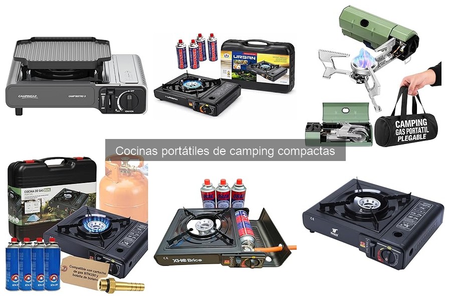 ** Comparativa de Cocinas Portátiles de Camping: Mejores Marcas