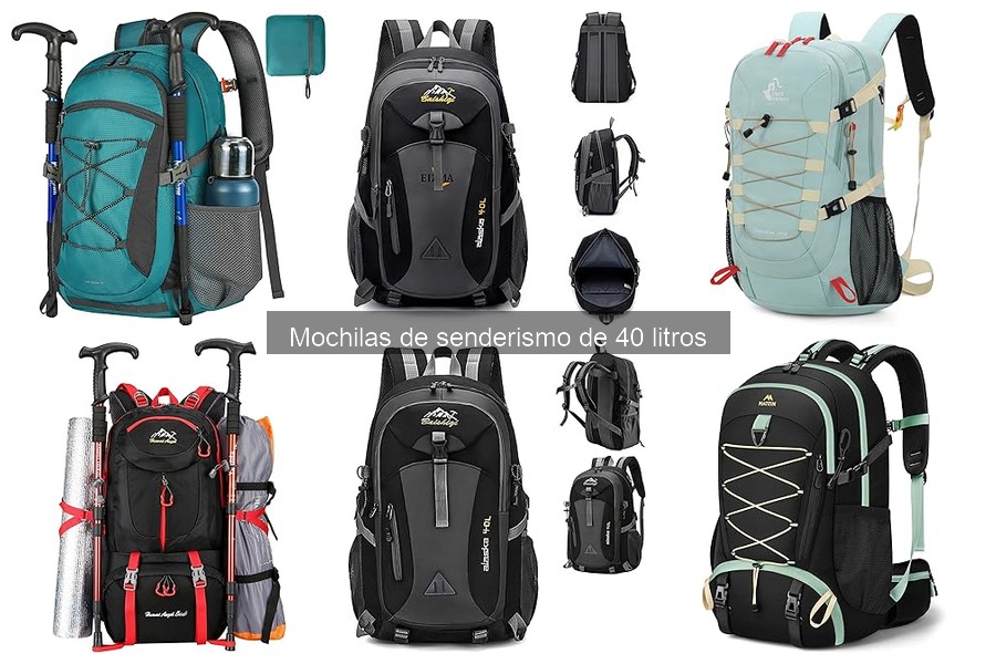Comparativa de las Mejores Mochilas de Senderismo de 40L