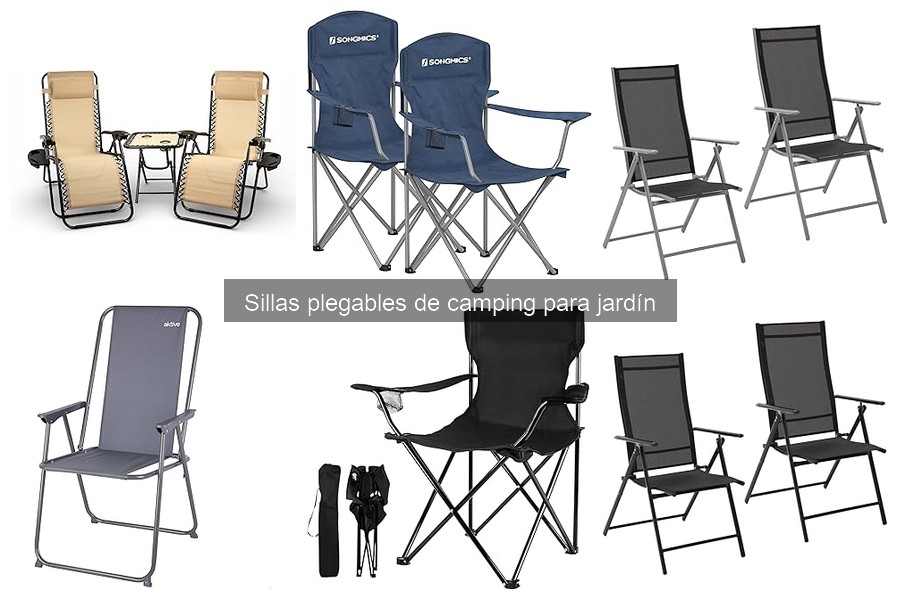Comparativa de las Mejores Sillas Plegables para Camping