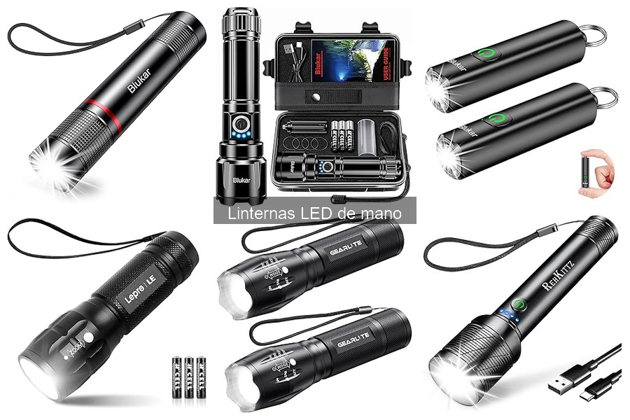 Comparativa de Linternas LED de Mano: GEARLITE vs Blukar