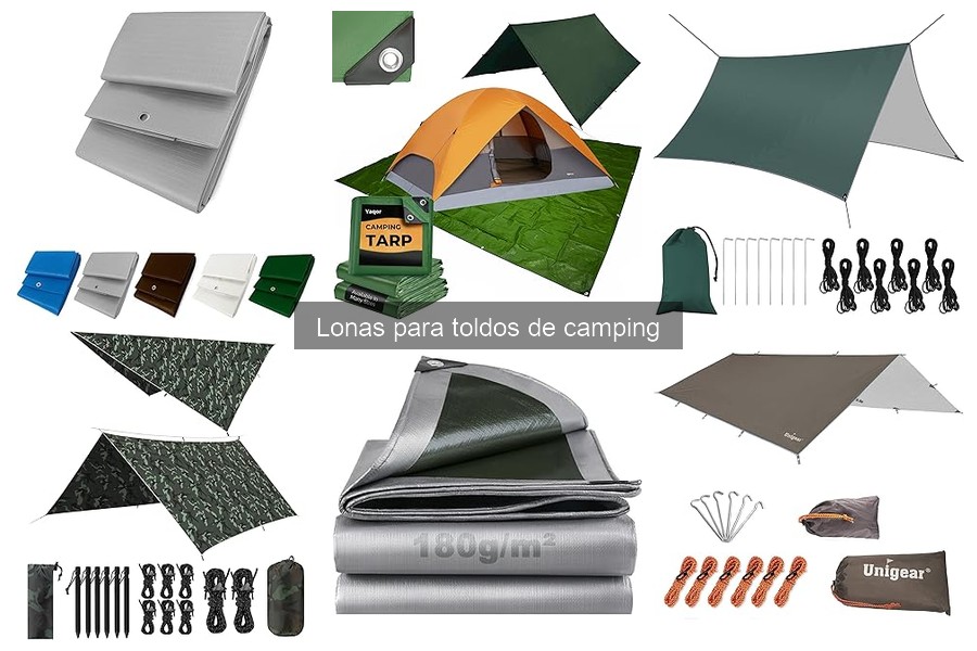 Comparativa de lonas para toldos de camping: mejores opciones