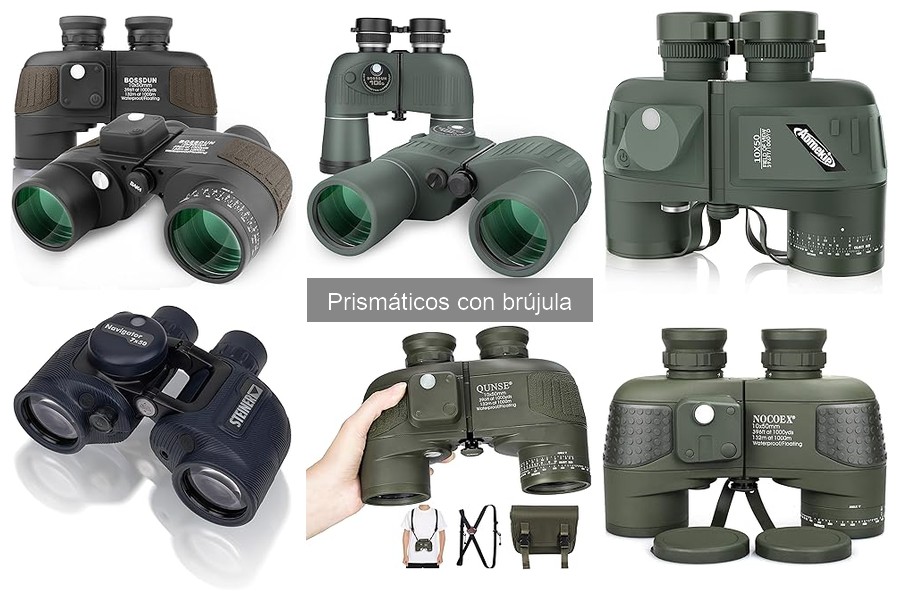 Comparativa de Prismáticos con Brújula: Mejores Opciones