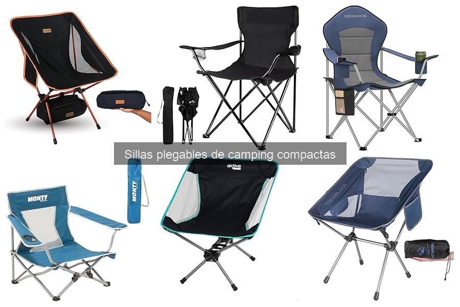 Comparativa de sillas plegables para festivales: comodidad y estilo
