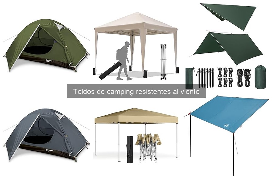 Comparativa de Toldos de Camping Resistentes al Viento