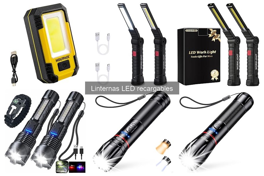 Comparativa: Linternas LED Recargables vs. Linternas de Pilas