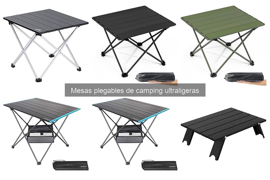 Comparativa: Mesas Plegables Ultraligeras vs. Convencionales