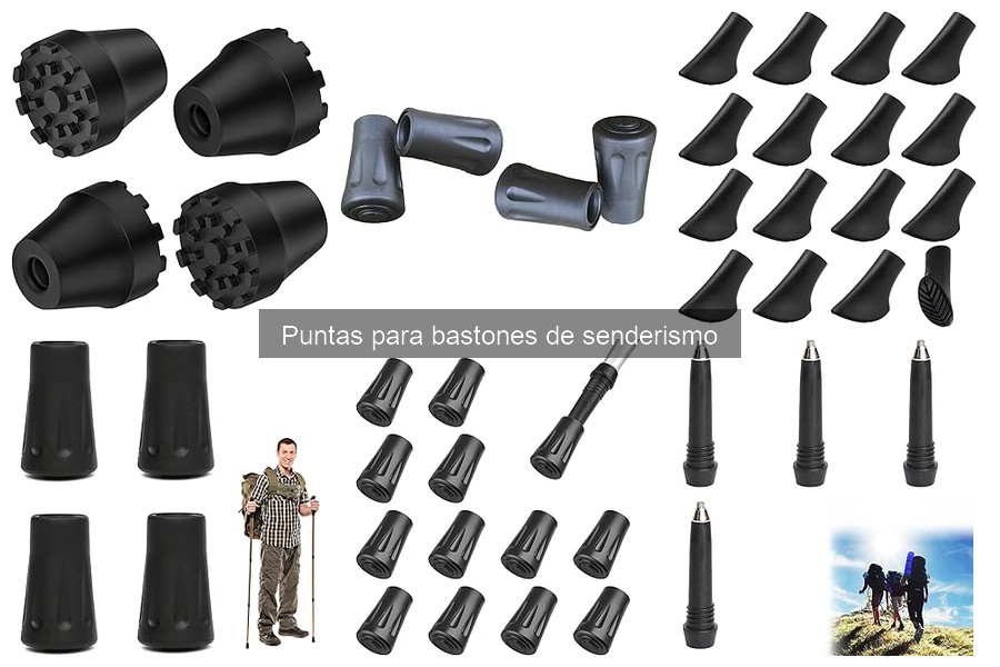 Comparativa: Puntas de Goma vs. Puntas de Metal para Bastones