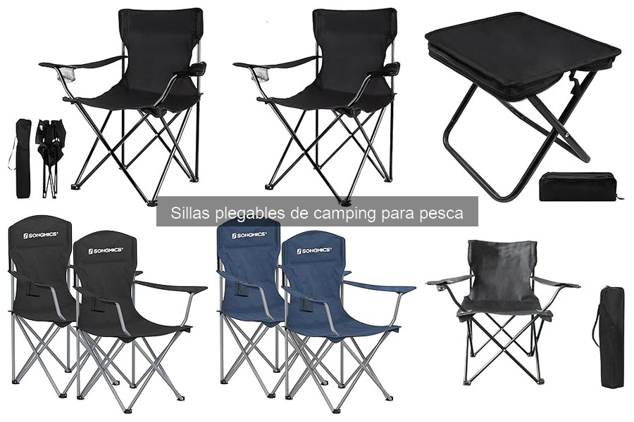 Comparativa: Sillas Plegables de Camping vs. Sillas para Pesca