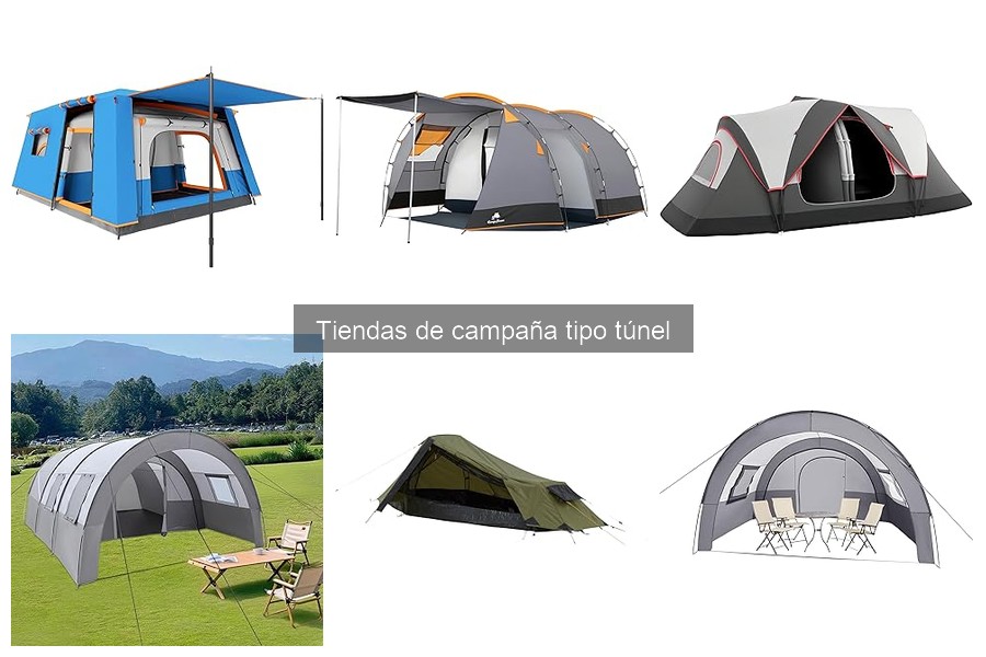 Comparativa: Tiendas de Campaña Tipo Túnel vs Pop-Up