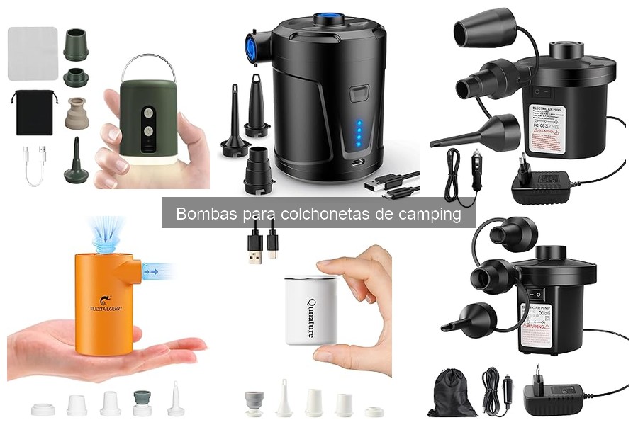 Comprar bombas para colchonetas de camping a buen precio
