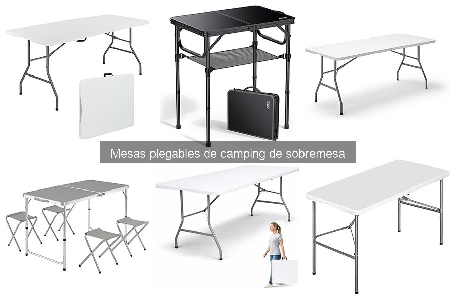 Consejos para limpiar y mantener mesas plegables de camping