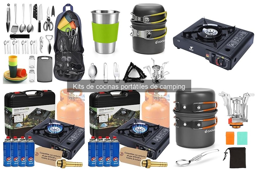 Consejos para preparar comidas con kits de cocina portátiles