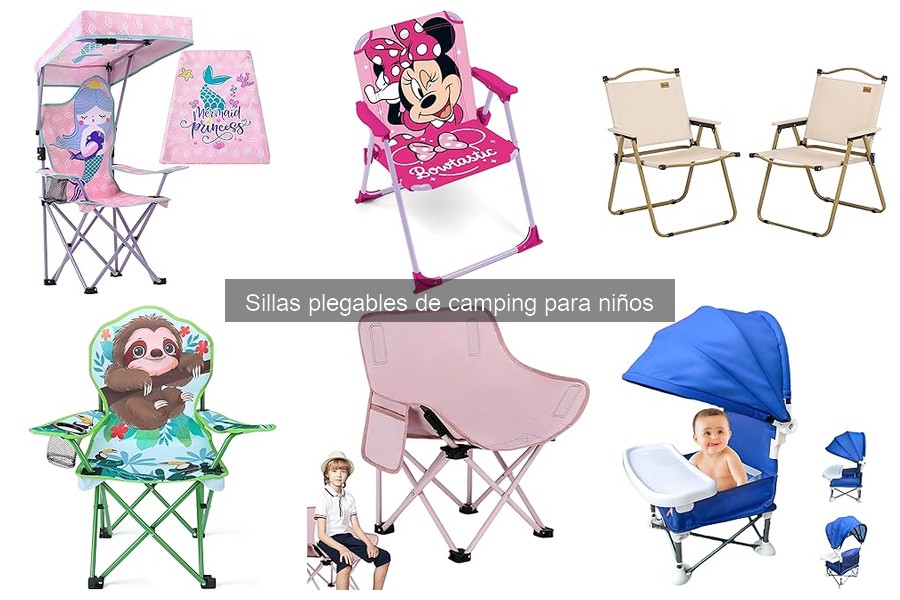 Consejos para usar sillas plegables de camping para niños