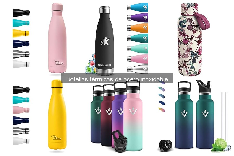 ¿Cuánto cuestan las botellas térmicas de acero inoxidable?