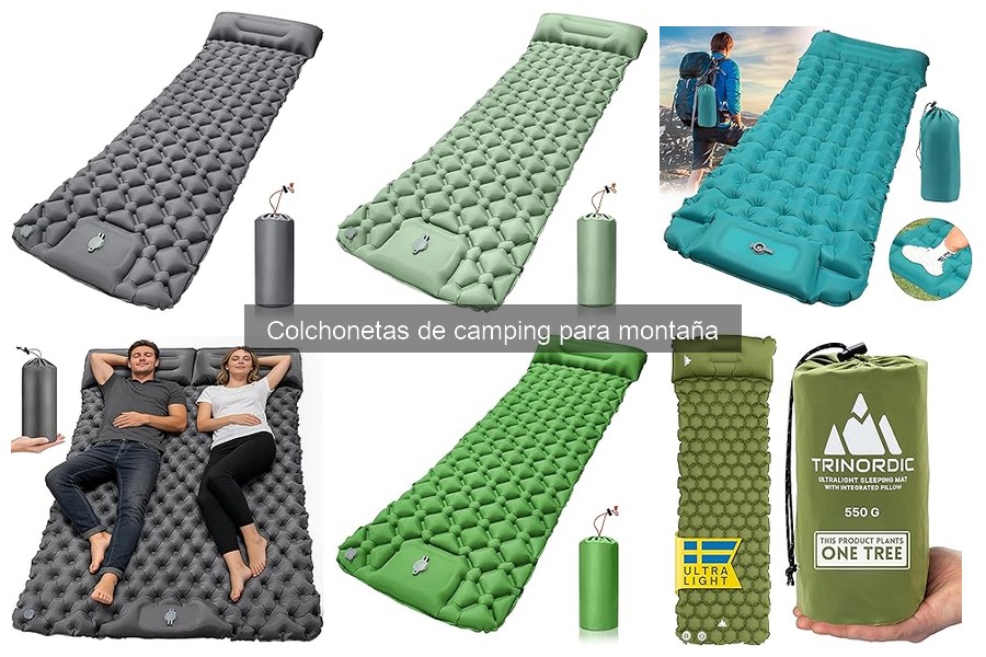 ¿Cuánto peso soporta una colchoneta de camping? Descúbrelo