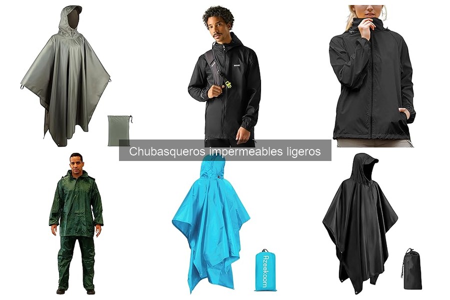 Cuidados para chubasqueros impermeables ligeros: Mantenimiento ideal
