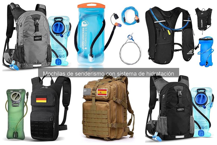 Descubre las mochilas de senderismo con sistema de hidratación