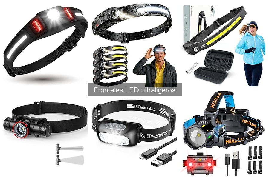 Descubre los frontales LED ultraligeros: características y beneficios