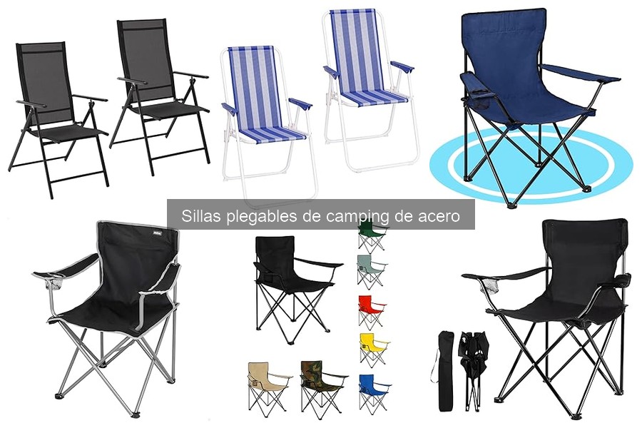 Diferencias de precio en sillas plegables de camping de acero
