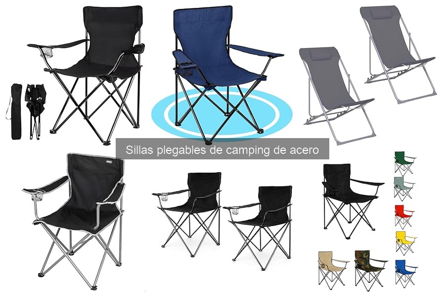 Diferencias entre sillas de camping de acero y tradicionales