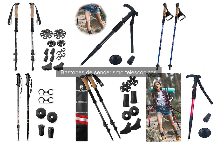 Dónde comprar bastones de senderismo telescópicos baratos