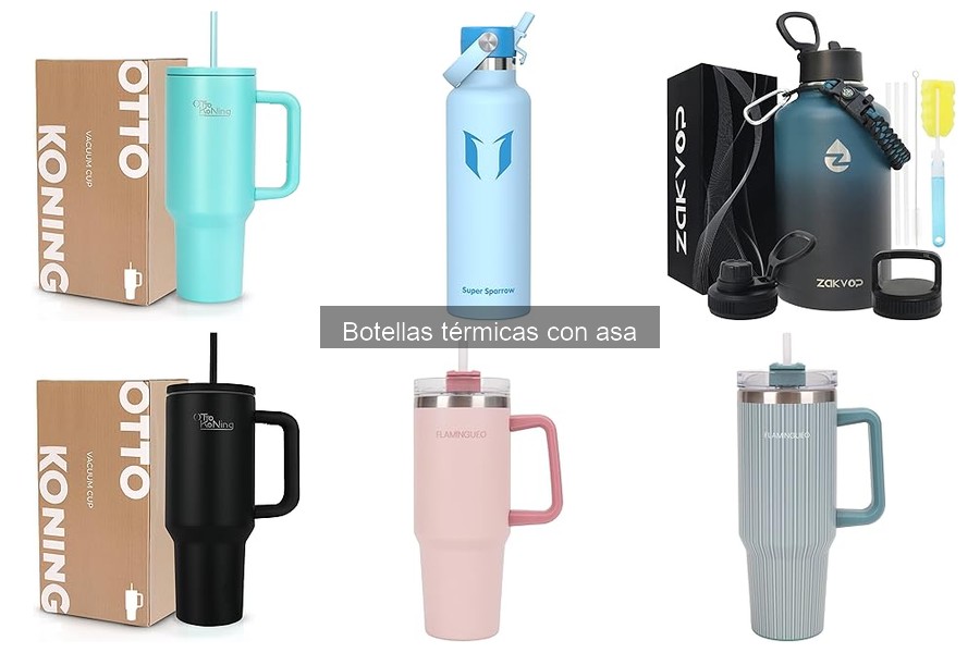 Dónde comprar botellas térmicas con asa: las mejores opciones