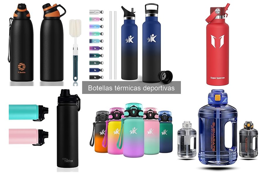 Dónde comprar botellas térmicas deportivas a buen precio