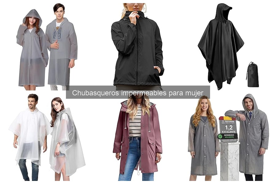 Dónde comprar chubasqueros impermeables para mujer: guías y tips