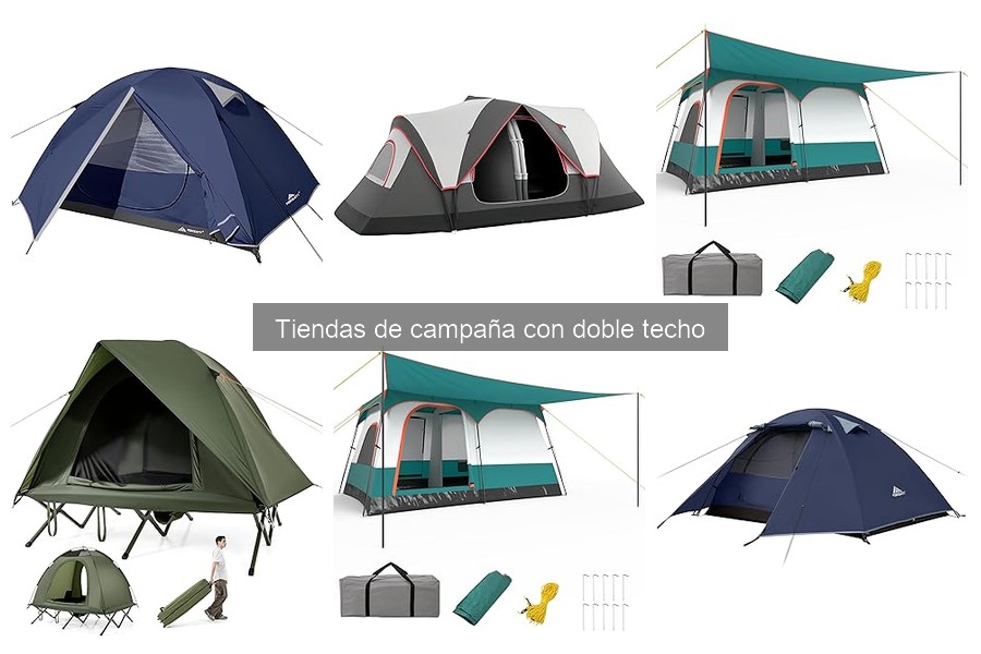 Dónde comprar tiendas de campaña con doble techo en línea